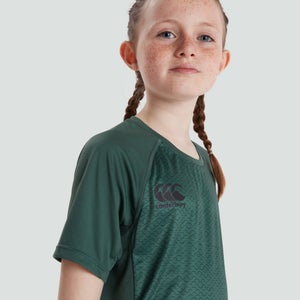 JUNIOR UNISEX IRELAND SUPERLIGHT TRAINING TEE GREEN - AGE 6