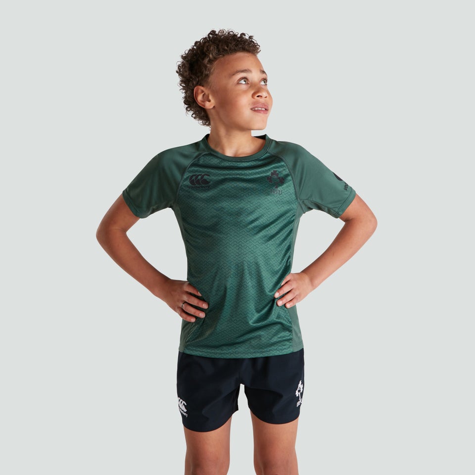 Junior Unisex Ireland Superlight Training Tee Green