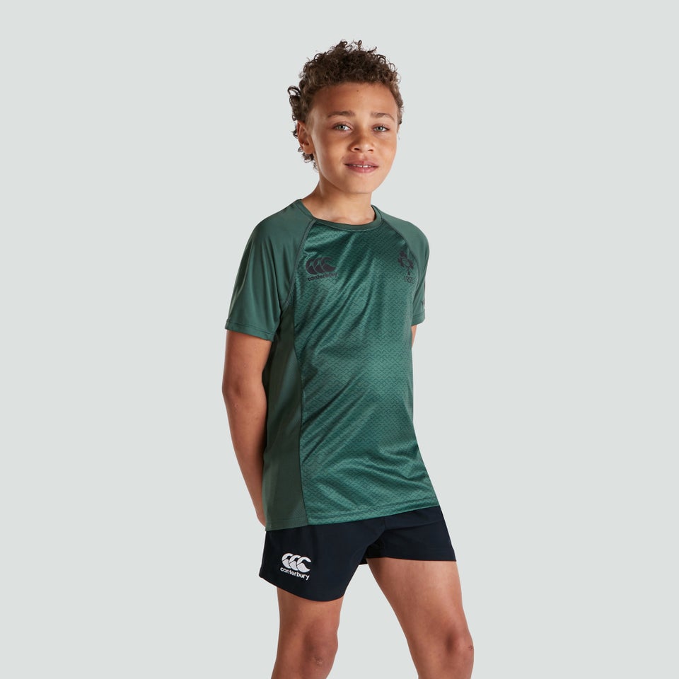 Junior Unisex Ireland Superlight Training Tee Green