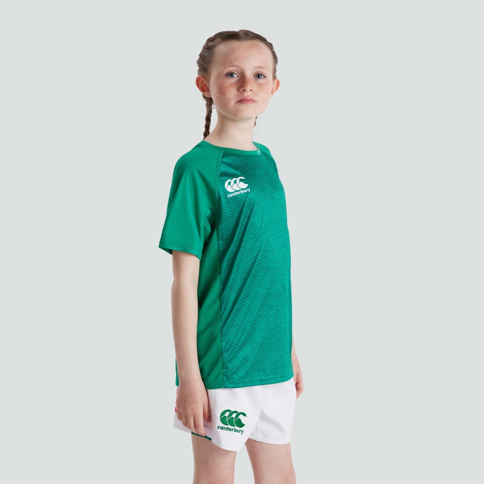 Junior Unisex Ireland Superlight Training Tee Green