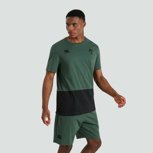 Mens Ireland Colour Block Tee Green