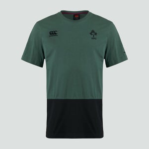 Mens Ireland Colour Block Tee Green
