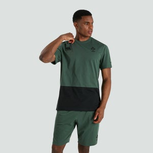 Mens Ireland Colour Block Tee Green
