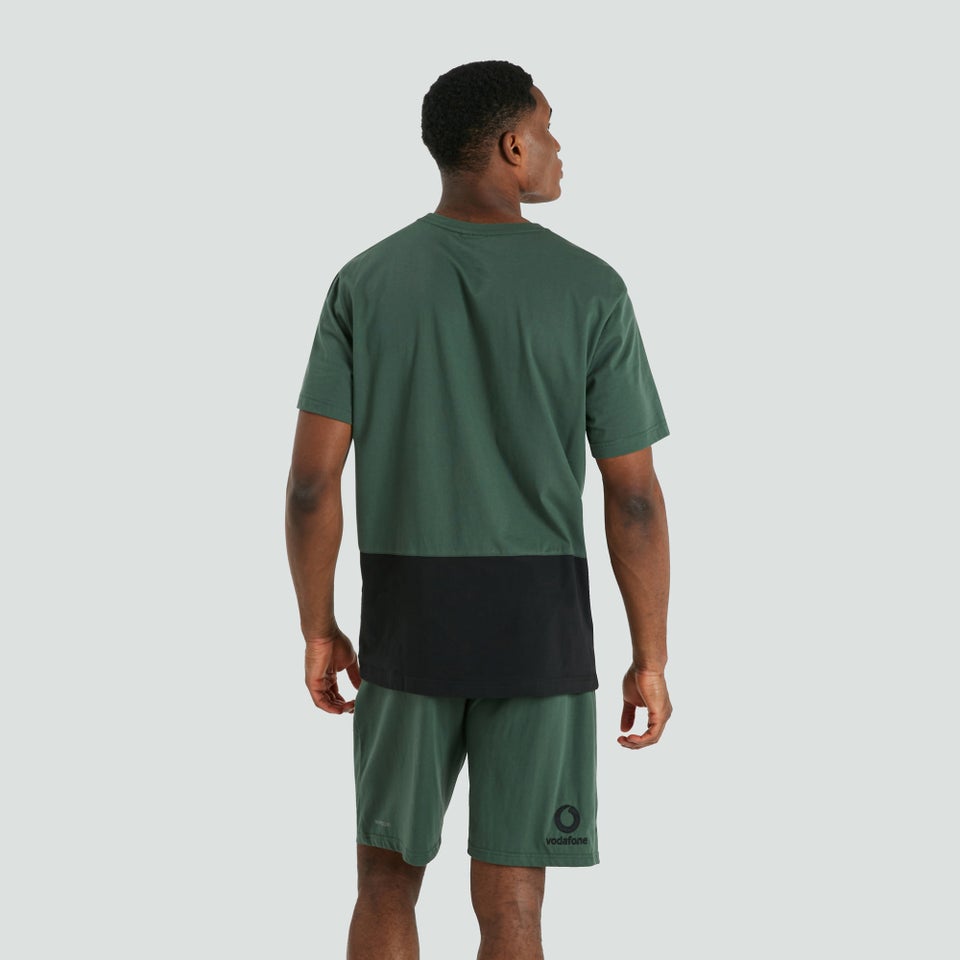 Mens Ireland Colour Block Tee Green