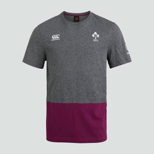 Mens Ireland Colour Block Tee Grey