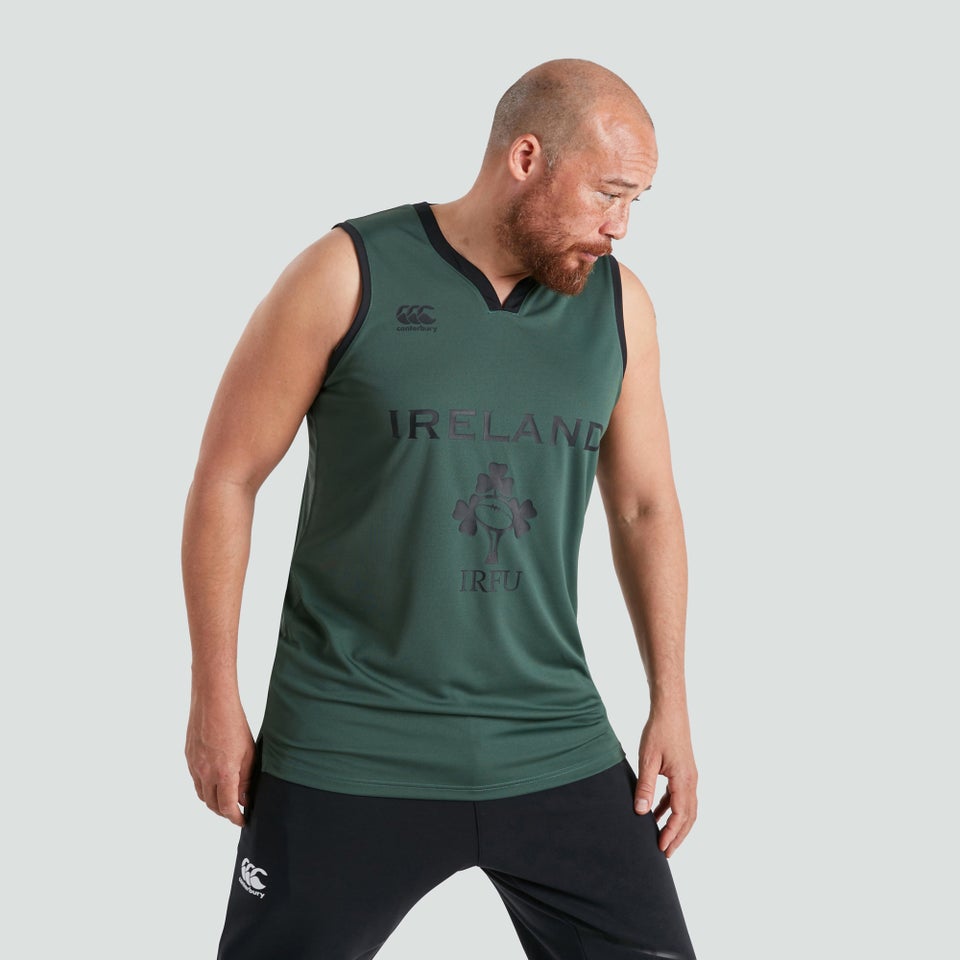 Mens Ireland Loose Fit Supporters Vest Green