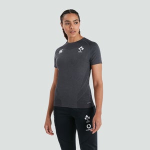 Womens Ireland Seamless Tee Black