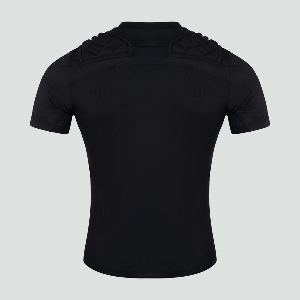 CANTERBURY CCC PRO PROTECTION VEST AU BLK/WHT/SLV