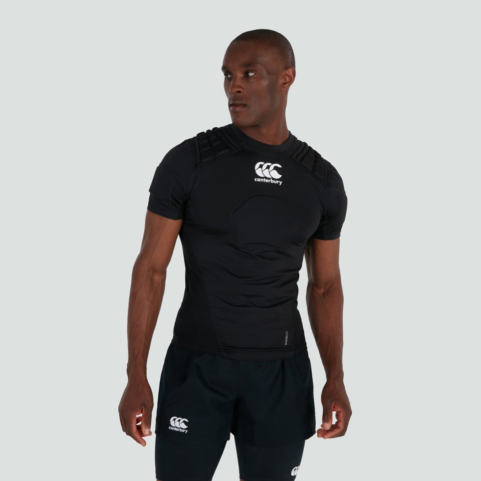 CANTERBURY CCC PRO PROTECTION VEST AU BLK/WHT/SLV
