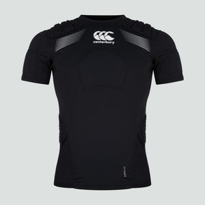 CANTERBURY CCC ELITE PROTECTION VEST AU BLK/WHT/SLV