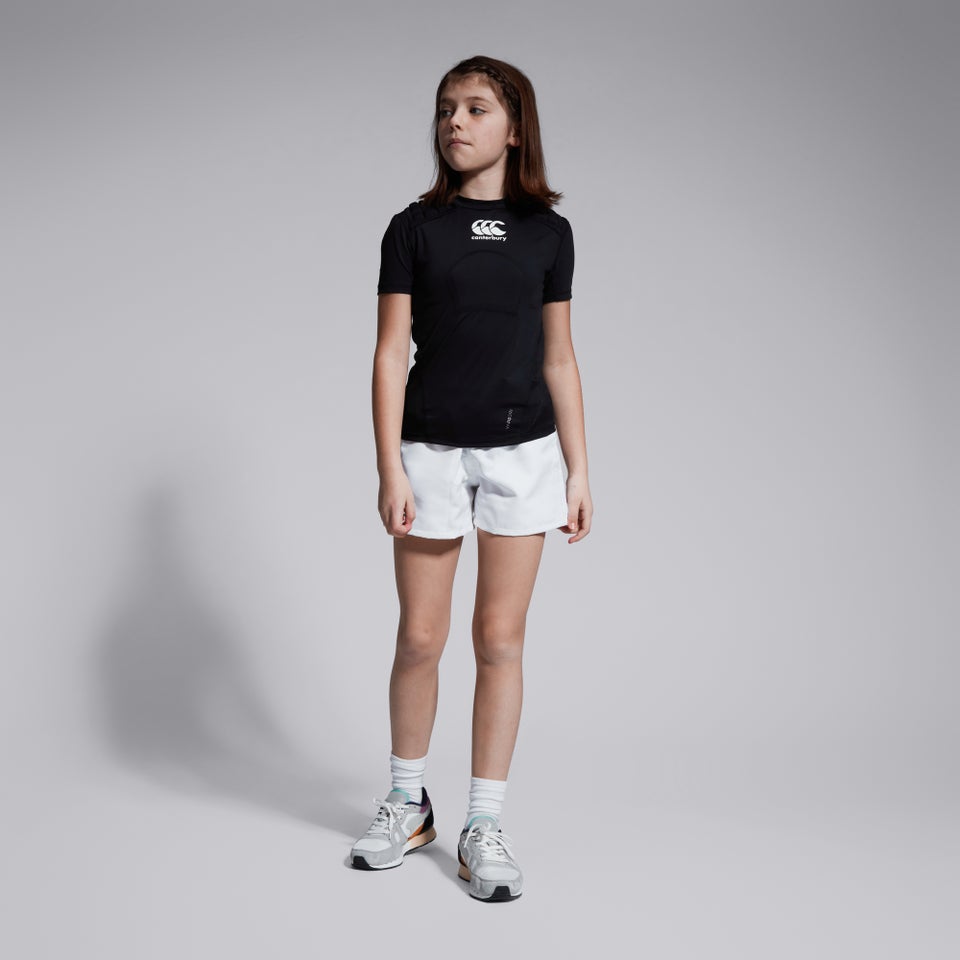 CANTERBURY CCC PROTECTION VEST JU BLK/WHT/SLV