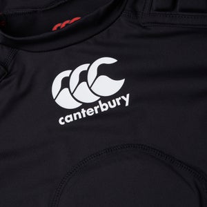 CANTERBURY CCC PRO PROTECTION VEST JU BLK/WHT/SLV