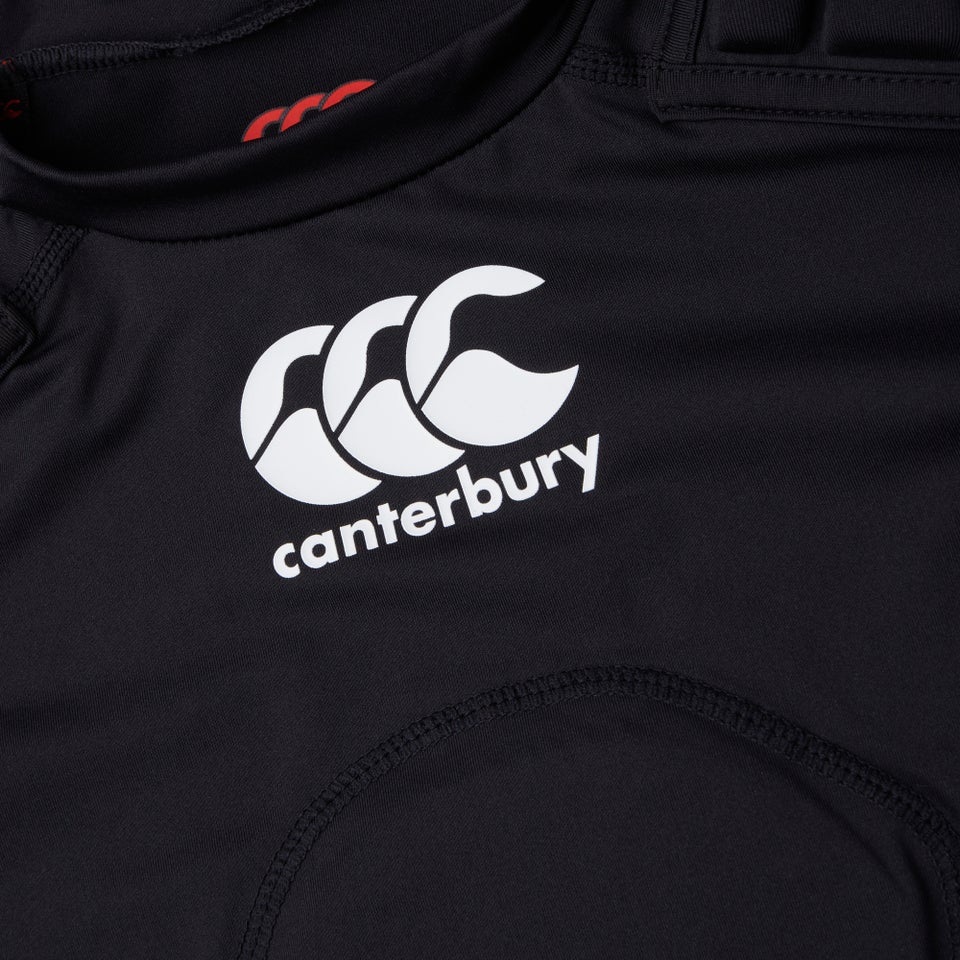 CANTERBURY CCC PRO PROTECTION VEST JU BLK/WHT/SLV