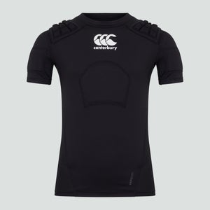 CANTERBURY CCC PRO PROTECTION VEST JU BLK/WHT/SLV