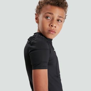 CANTERBURY CCC PRO PROTECTION VEST JU BLK/WHT/SLV