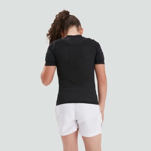 CANTERBURY CCC PRO PROTECTION VEST JU BLK/WHT/SLV