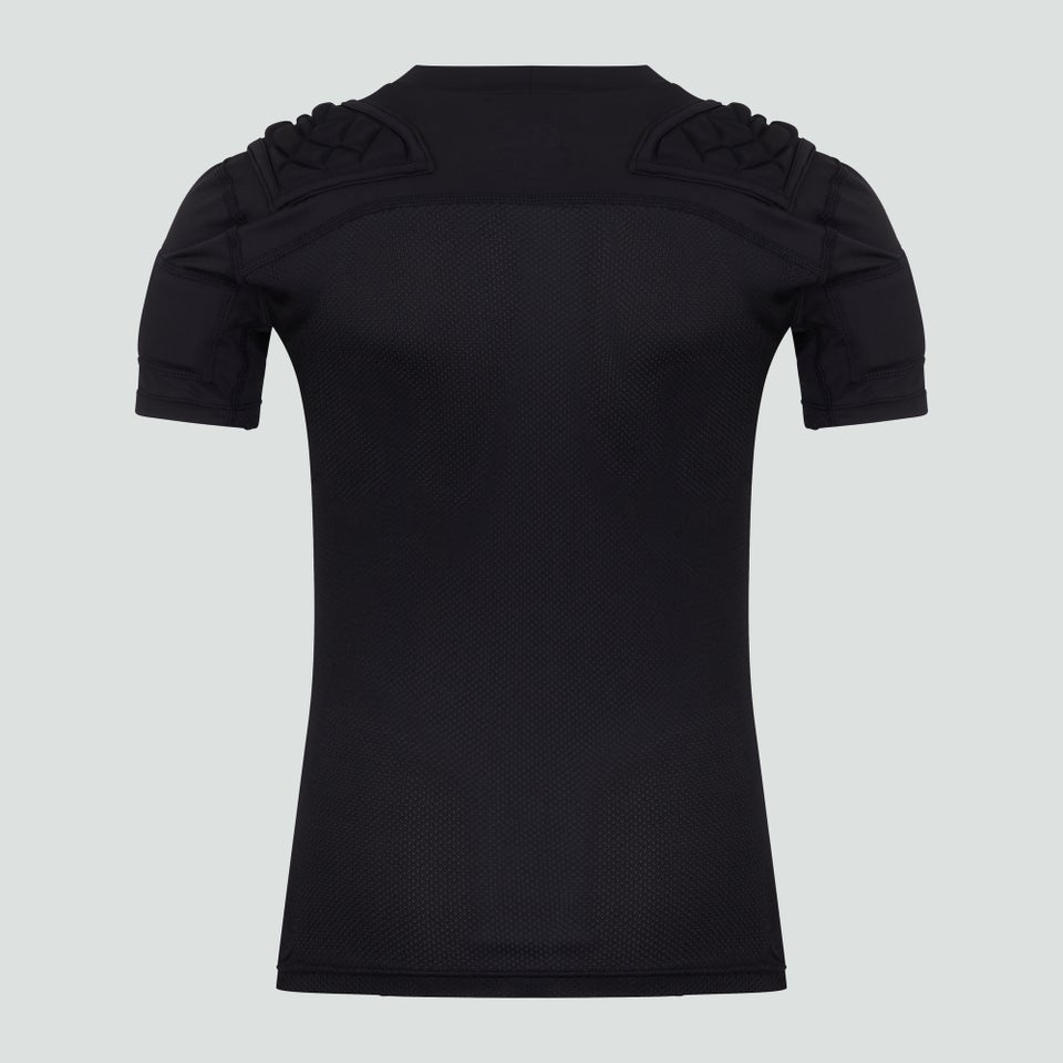 CANTERBURY CCC PRO PROTECTION VEST JU BLK/WHT/SLV