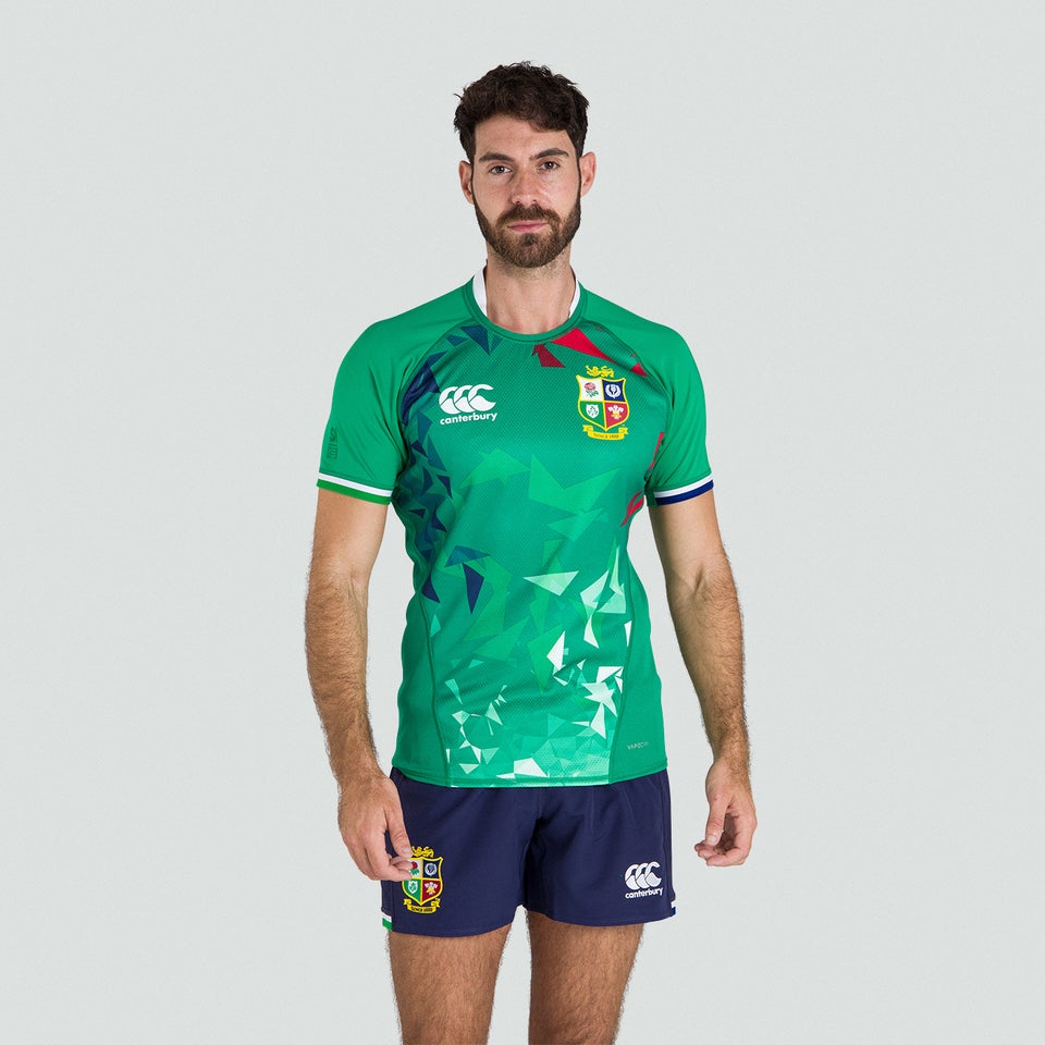 Mens British & Irish Lions Training Jersey Green