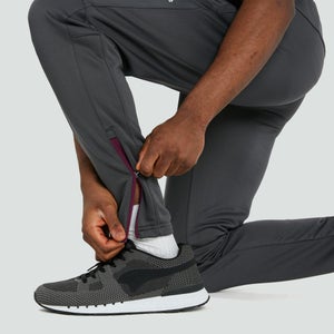 Mens Ireland Poly Knit Pants Grey