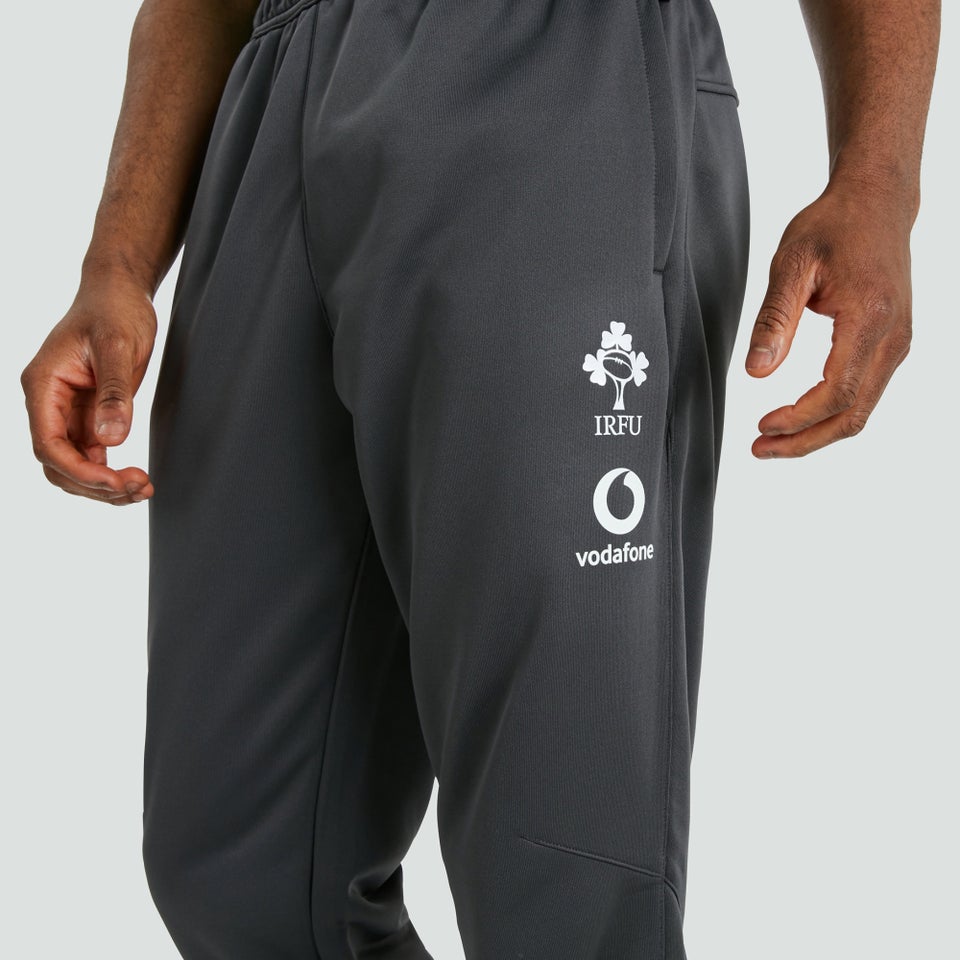 Mens Ireland Poly Knit Pants Grey