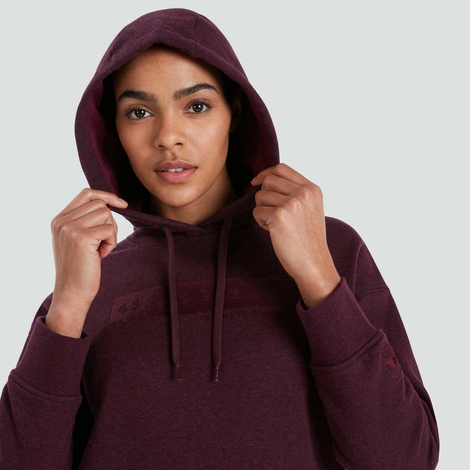 Womens Oversized Hoody Purple