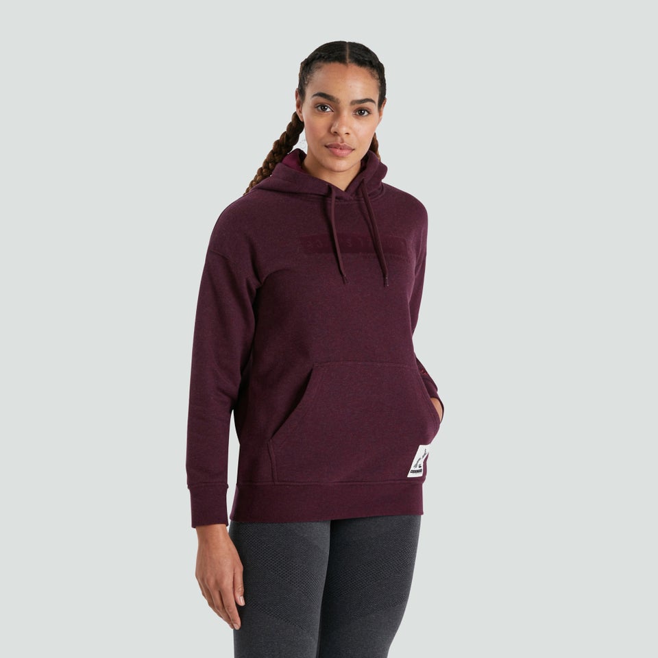 Womens Oversized Hoody Purple
