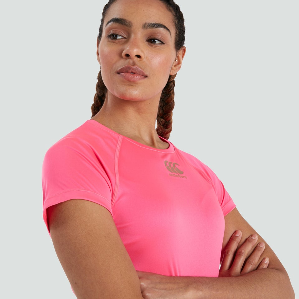 Womens Vapodri Superlight Tee Pink