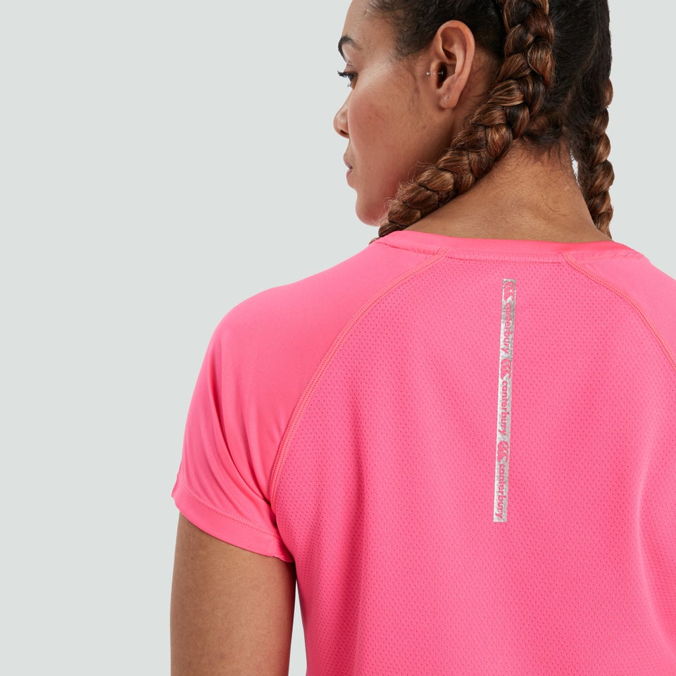 Womens Vapodri Superlight Tee Pink