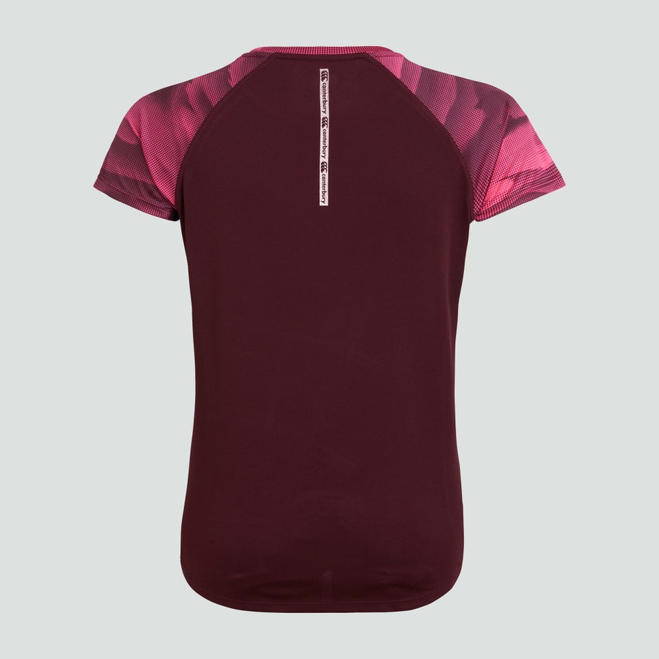 Womens Vapodri Superlight Graphic Tee Purple