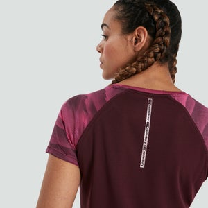 Womens Vapodri Superlight Graphic Tee Purple