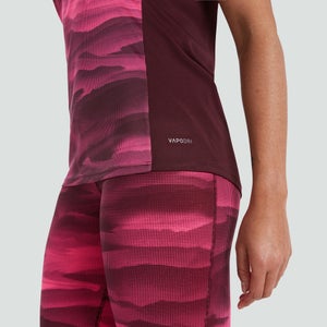 Womens Vapodri Superlight Graphic Tee Purple