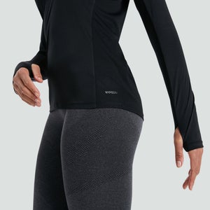 Womens Vapodri Superlight Long Sleeved Tee Black