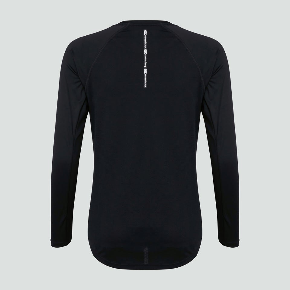 Womens Vapodri Superlight Long Sleeved Tee Black