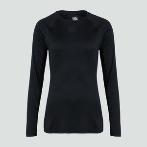 Womens Vapodri Superlight Long Sleeved Tee Black