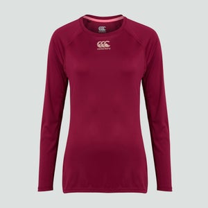 Womens Vapodri Superlight Long Sleeved Tee Purple