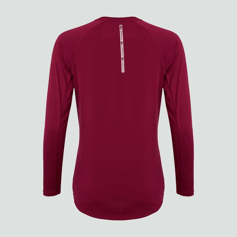 Womens Vapodri Superlight Long Sleeved Tee Purple