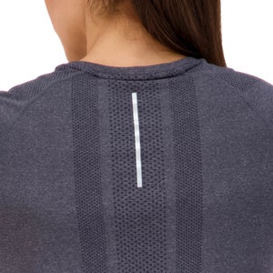 Womens Seamless Tee Black