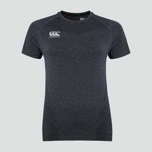 Womens Seamless Tee Black