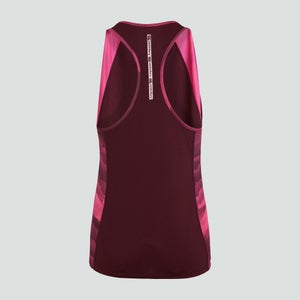Womens Vapodri Superlight Graphic Racerback Vest Purple