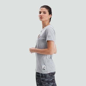 Womens Organic Cotton Tee Grey