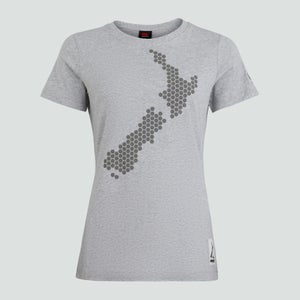 Womens Organic Cotton Tee Grey