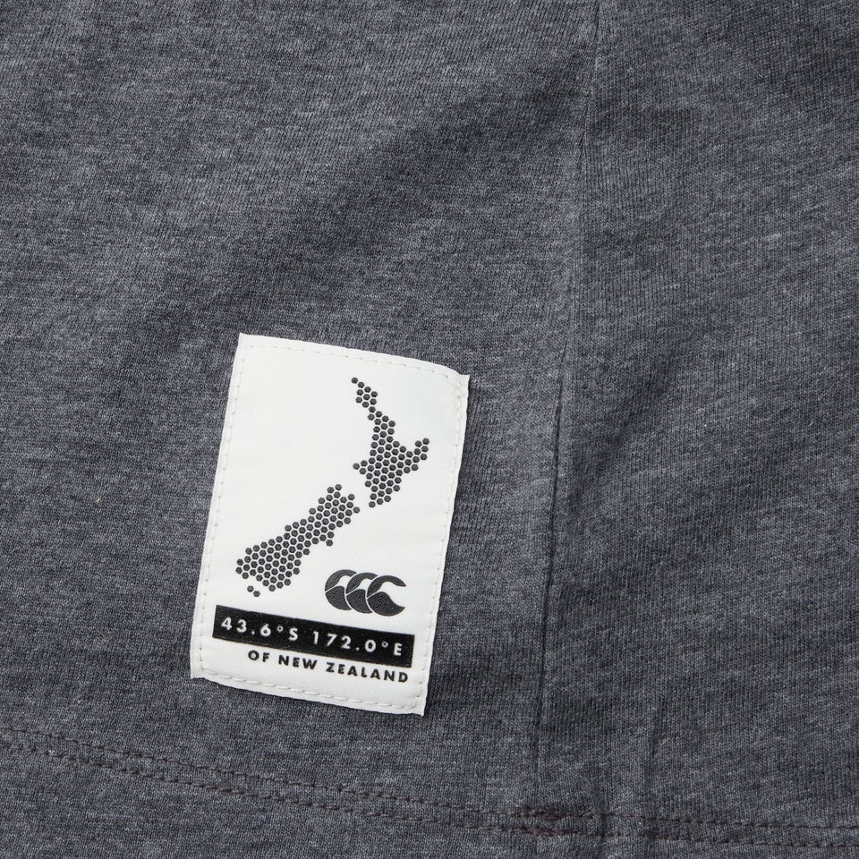 CANTERBURY ORGANIC COTTON TEE AF GREY