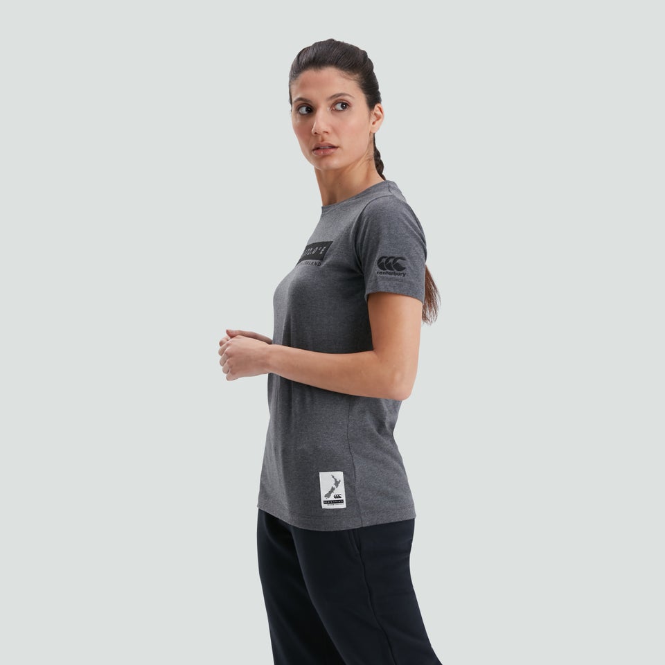 CANTERBURY ORGANIC COTTON TEE AF GREY