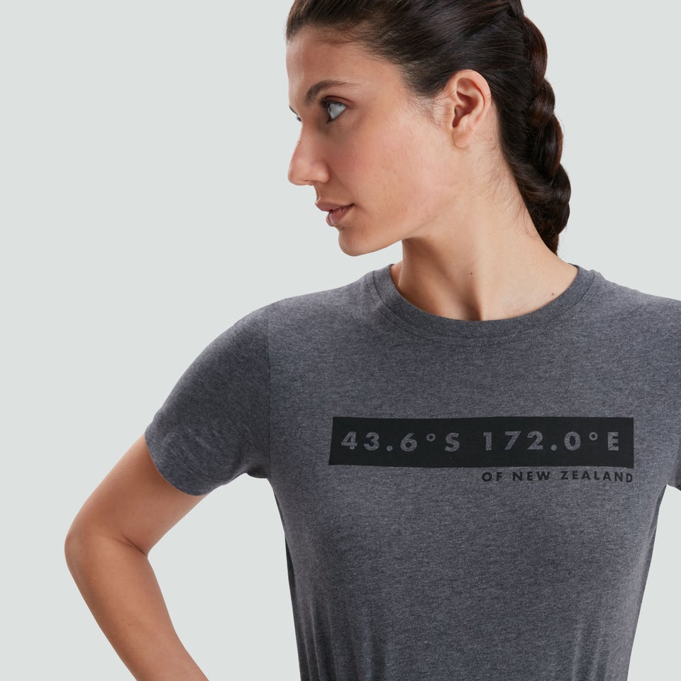 CANTERBURY ORGANIC COTTON TEE AF GREY