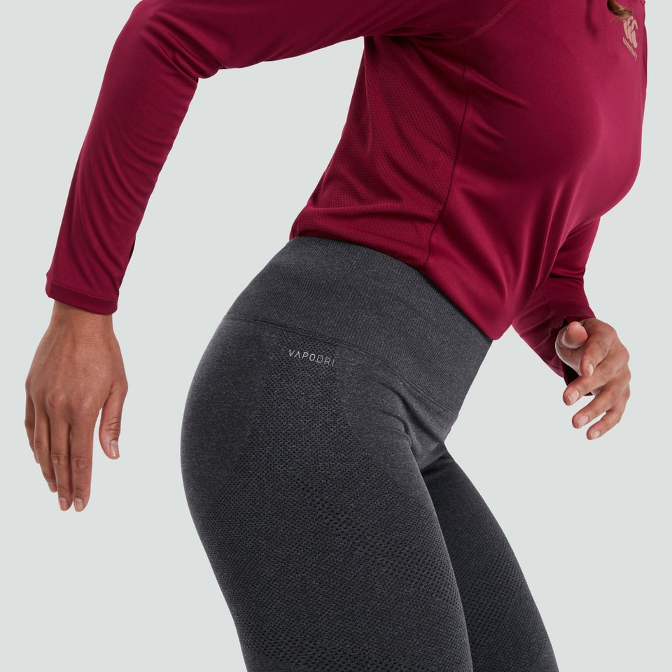 WOMENS SEAMLESS LEGGING IN GREY