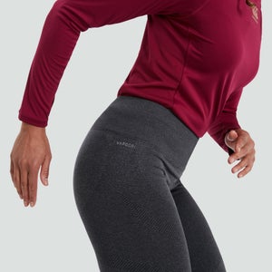 WOMENS SEAMLESS LEGGING IN GREY