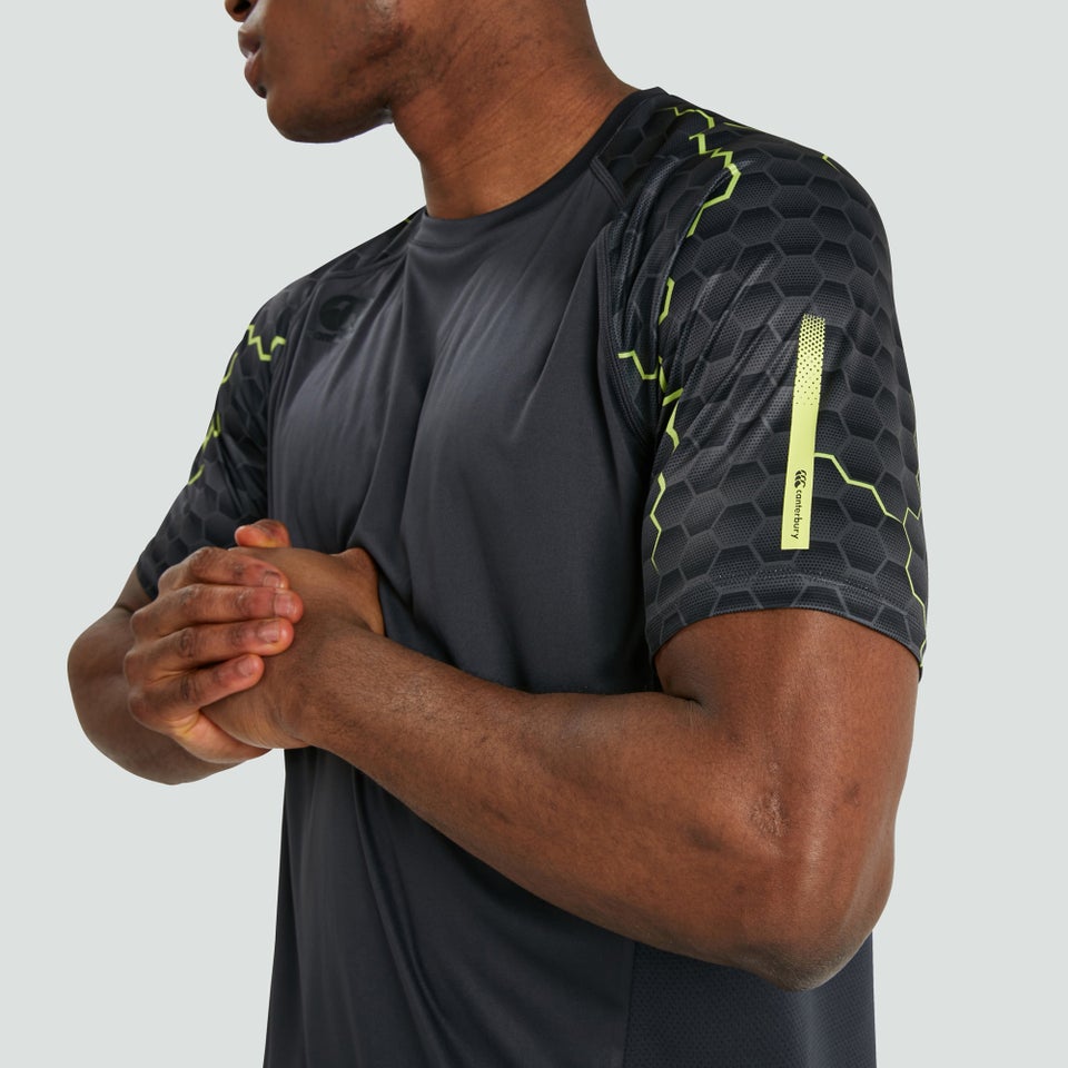 Mens Vapodri Superlight Graphic Training Tee Blue