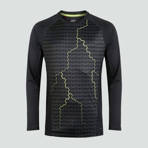 Mens Vapodri Superlight Long Sleeved Graphic Training Tee Blue