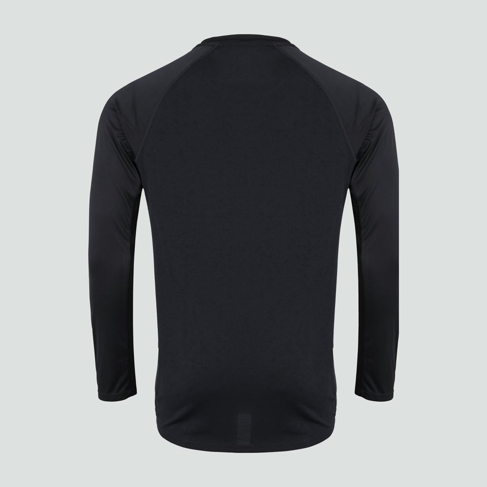 Mens Vapodri Superlight Long Sleeved Graphic Training Tee Blue