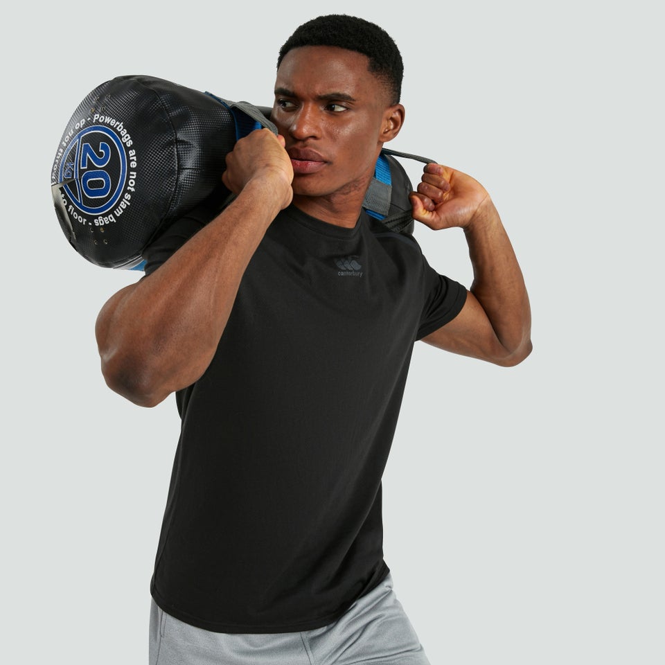 Mens Vapodri Training Tee Black